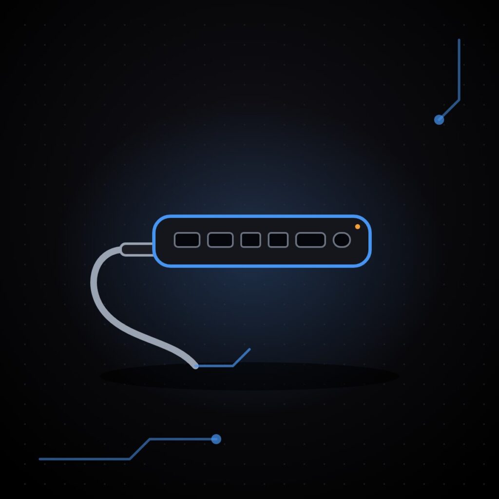 USB-C hub 7-in-1