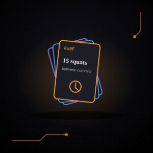 Workout card deck